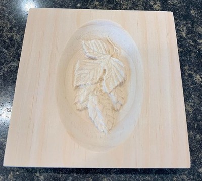 Hops & Leaves Trim Wood, Corner Trim Block, Door Trim Block, Window Trim