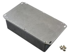 1pc HAMMOND '1590DFL Metal Enclosure, Shielded, Diecast, Flanged Lid, Small