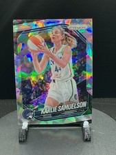 2025 Panini Prizm WNBA RARE CRACKED ICE #102 Karlie Samuelson, Minnesota Lynx