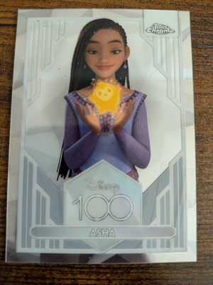 2023 Topps Disney 100 Base Card Asha Wish #100 Last Card in Base