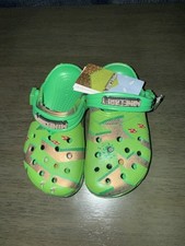 Minecraft Crocs Kids size 11.5 Brand new