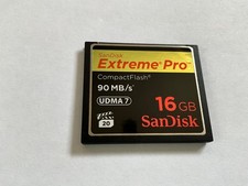 1pcs 16gb Sandisk Extreme Pro gold Compact flash memory CF I DSLR Nikon Canon