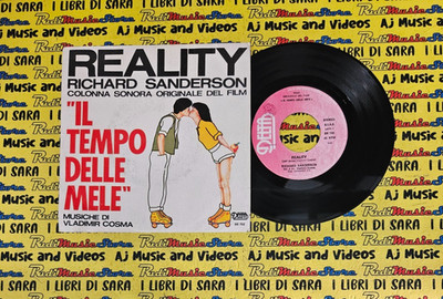 LP*45 7''VLADIMIR COSMA RICHARD SANDERSON Reality Gotta get a move on italy(QSC1)