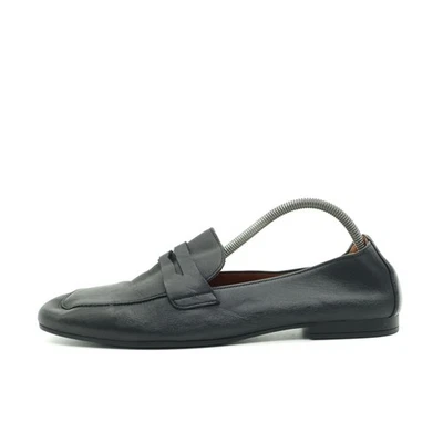 Gabor Damen penny loafer slipper schwarz leder handgefertigt classic EU 42 - Bild 1 von 4