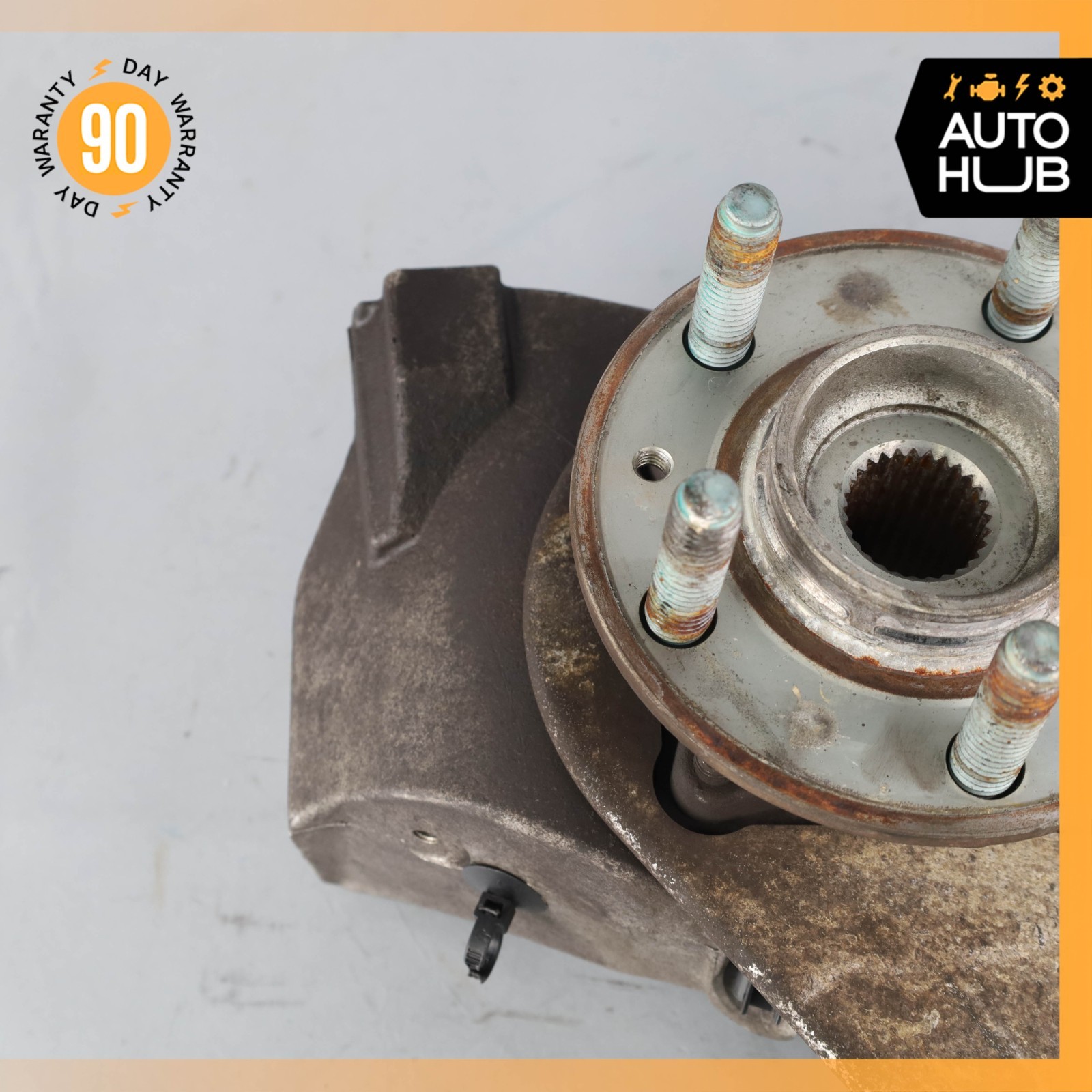 11-17 Aston Martin V8 Vantage Front Left Spindle Knuckle Hub BG333K185AA OEM 26k