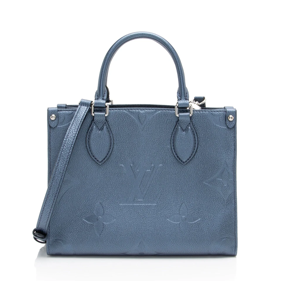 Louis Vuitton Metallic Giant Monogram Empreinte Onthego PM Tote