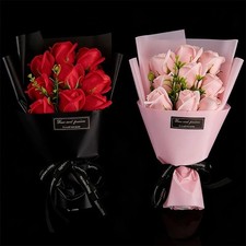 Rose Bouquet - Soap Flowers for Home Wedding Decoration - 1/2Pcs
