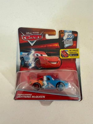 #ad Disney Pixar Cars 95 Dinoco Daydream Transforming Lightning McQueen G24 $16.98