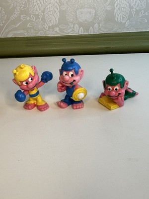 Astrosniks 1970s Vintage Sniks Bully PVC vinyl Figures Collectible Toy Bullyland