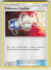 2017 Pokemon Shining Legends POKEMON CATCHER 64/73 Uncommon Near Mint