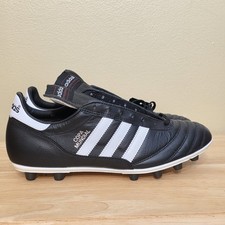 Adidas Copa Mundial Leather Soccer Cleats Black Made In Germany 015110 Men's 10