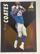 1995 Pinnacle Zenith #Z43 Ben Coates New England Patriots