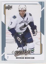 2008-09 Upper Deck MVP Brendan Morrison #10 0b9