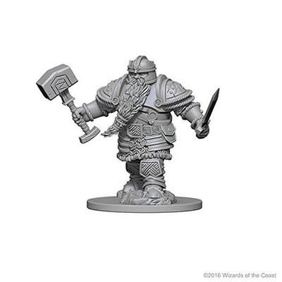 D&D Nolzur's Marvelous Unpainted Miniatures (W1) Dwarf Male Fighter