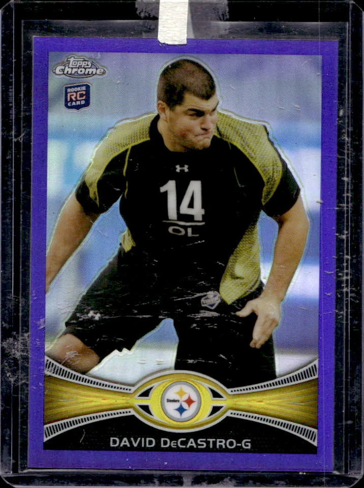 David Decastro trading card