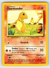 Charmander 46/102 1999 Base Set Unlimited Pokemon Card Vintage Common - Mp