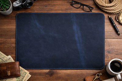 Leather Mouse Pad   Desk Mat for Office & Gaming Smooth Tracking & Non-Slip