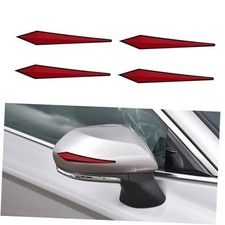 4PCS Car Door Edge Guard Protector, Car Door Bumper Guards, PVC Anti Red
