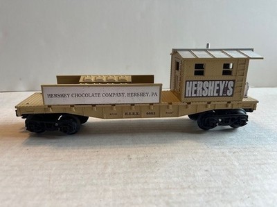 K-LINE K-6863 - O Gauge - H.E.R.X. 6863 - HERSHEY'S CHOCOLATE - Work Caboose
