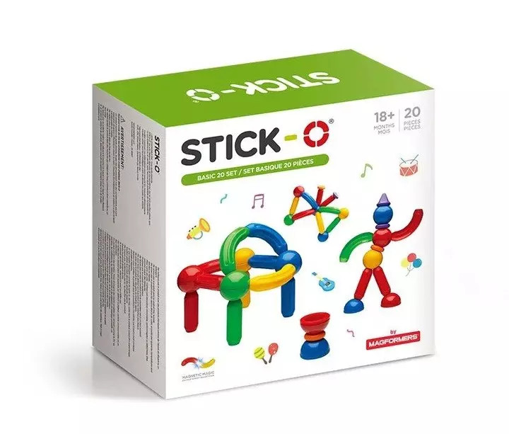730658901038 Magformers Stick-O Basic 30 Set Magformers 15190₽