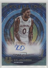 2022-23 Bowman Inception University Blue Foil 42/99 KD Johnson #BIA-KJ Auto 2o7