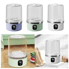 Mini machine à laver compacte sans fil pour voyages, camping-cars,