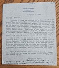 Arthur Guiterman signed vintage "angry" 1940 letter to publisher, great content — photo 1
