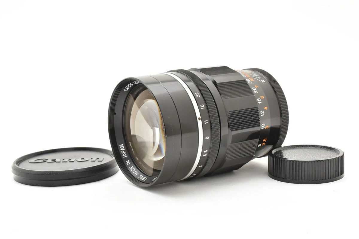 Canon f/2 Camera Lenses 100mm Focal for sale | eBay