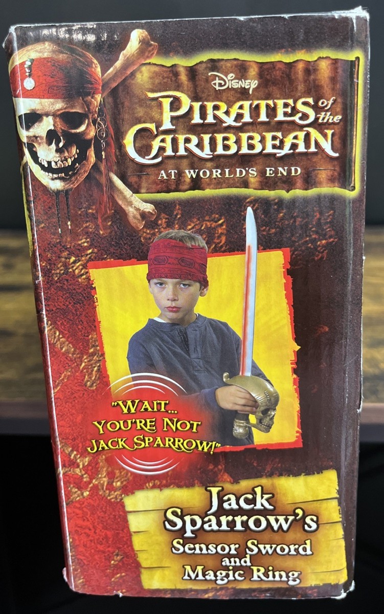 Pirates Of The Caribbean Jack Sparrow's Sword and Magic Ring