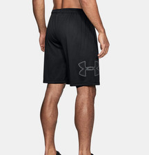 Mens Under Armour Gym UA Muscle Athletic Tech Graphic Shorts New With Tags