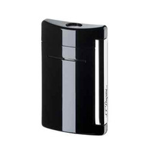 S.T. Dupont MiniJet Torch Flame Lighter, Black As Night, 10011, New In Box