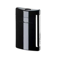 S.T. Dupont MiniJet Torch Flame Lighter, Black As Night, 10011, New In Box