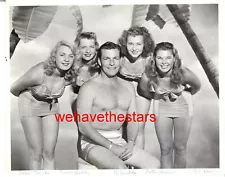 Vintage Buster Crabbe BEEFCAKE SWIMSUIT '48 Publicity Portrait