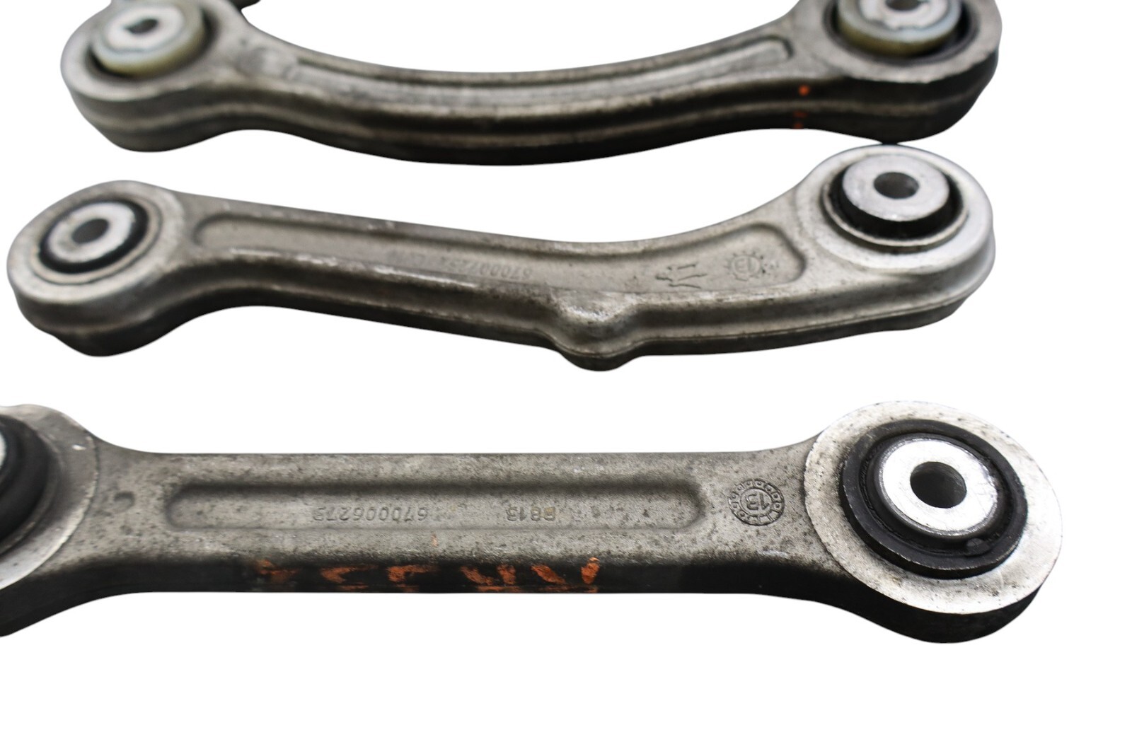 14-17 Maserati Ghibli Rear Right Side Lower Suspension Control Arm Set of 4 Oem