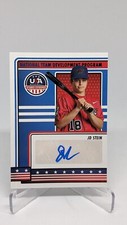 JD Stein 2023 Panini Stars & Stripes USA Baseball Blue Auto