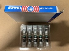 NKK SWITCH  PUSHBUTTON SPDT 1A 125V , NKK  KB15CKW01-5C-FB , GREEN  ( 10 pcs )