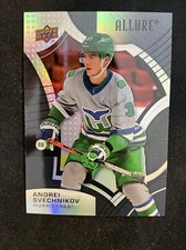21-22 UD Allure Hockey Black Rainbow 72 Andrei Svechnikov