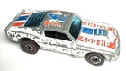 Hot Wheels Redline 1975 Mustang Stocker White 450 HP Ford Fastback Original