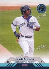 2022 Sugar Land Space Cowboys Lewis Brinson RC Rookie Houston Astros
