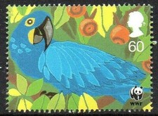 Hyacinth Macaw on 2011 stamp