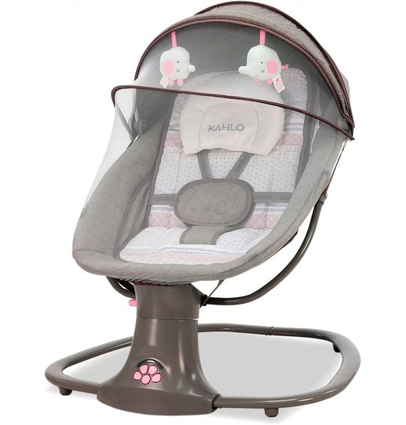 Bouncer and Swing Kahlo Sdraietta Neonato Elettrica Max 9Kg Stone  Asalvo
