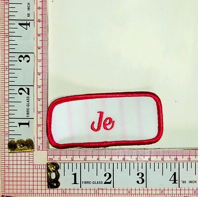 Jecc Patch Je Name Tag Uniform Hat Vest Jacket Patch Crest Applique Badge | eBay