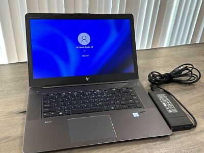 HP ZBook Studio G4 Workstation, Core i7-7700HQ, 16GB RAM, 512GB