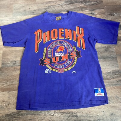 vintage phoenix suns shirt nutmeg tag medium made in usa single