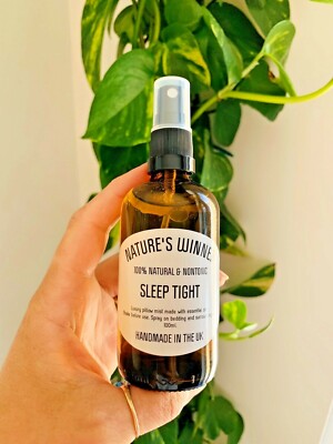 SCHLAFFESTES KISSEN LAVENDELNEBEL LUXUS SPRAY AUS ÄTHERISCHEN BIOÖLEN