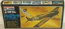 Hasegawa #099 Spitfire Super Marine Mk.I 1:72 Scale Open Box - NOS