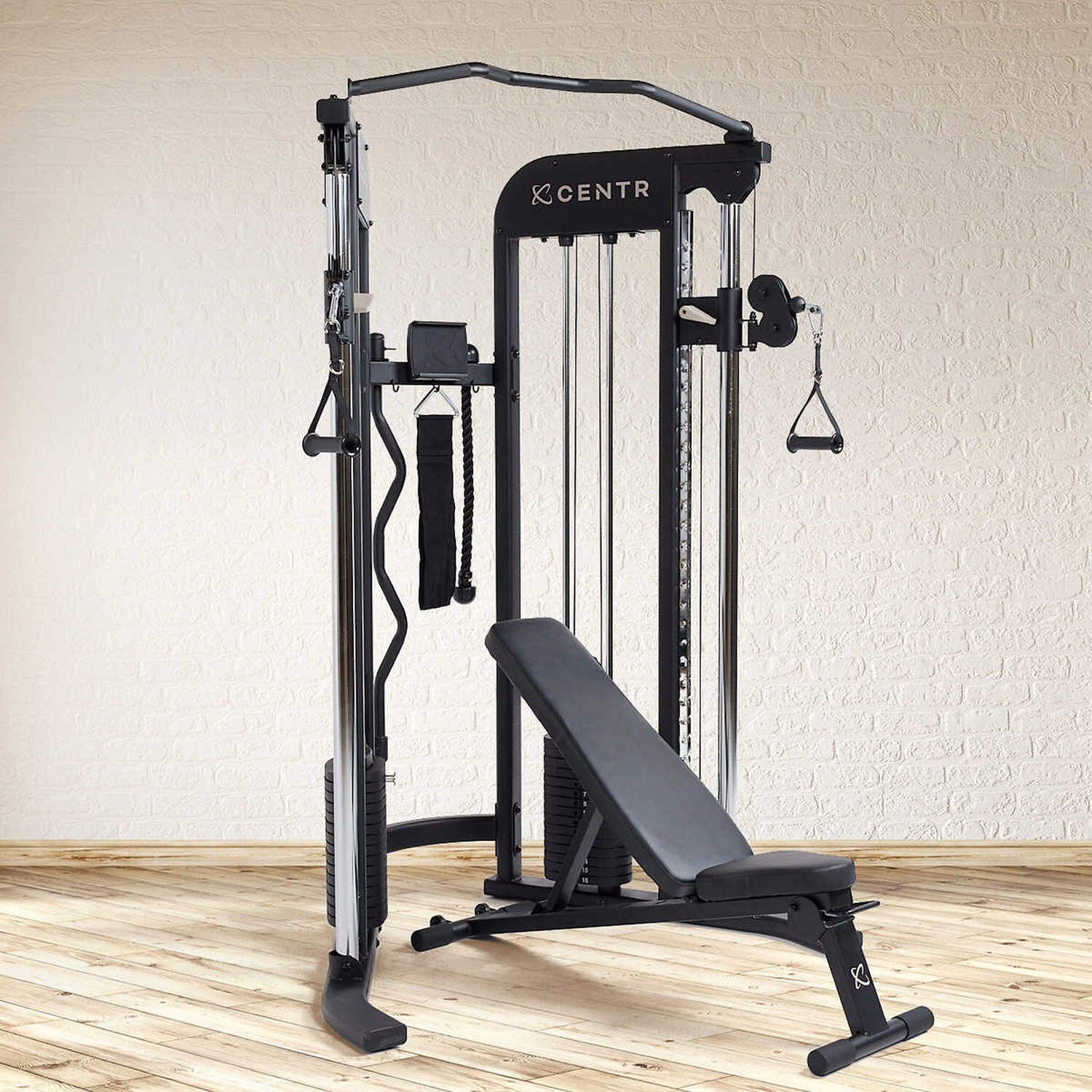 HOME GYM EXERCISE EQUIPMENT WORKOUT WEIGHT BENCH FITNESS MACHINE CABLE INSPIRE ~