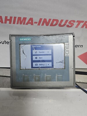 Siemens 6AV2123-2DB03-0AX0 used  6AV21232DB030AX0 s. Bilder Gehäuse gebrochen 