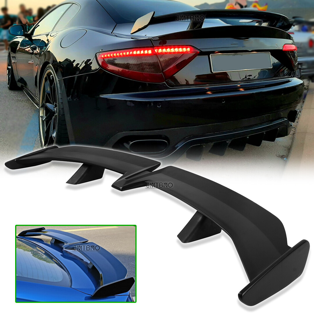 For Maserati Gran Turismo 55'' PRO Style Rear Trunk Spoiler Wing Lip Matte Black