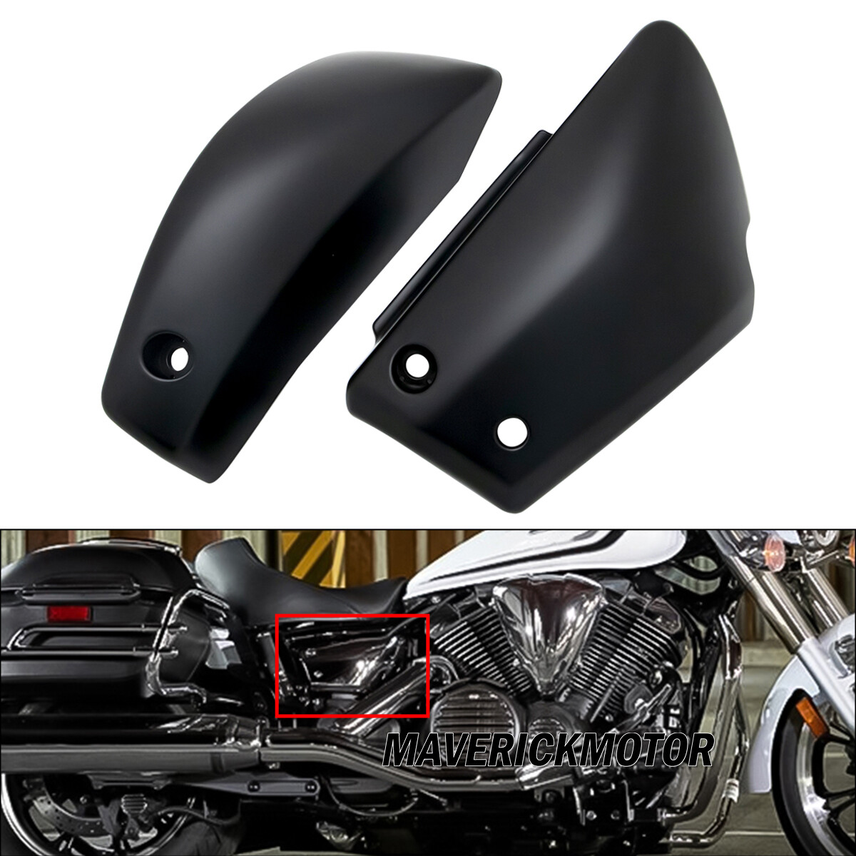 Battery Side Fairing Covers For Yamaha XVS950CT V Star 950 Tourer